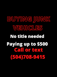 JUNK-A-CAR: Sell a Car with No Title. Flooded, Wrecked, Broke Down Junk Vehicle Removal.09