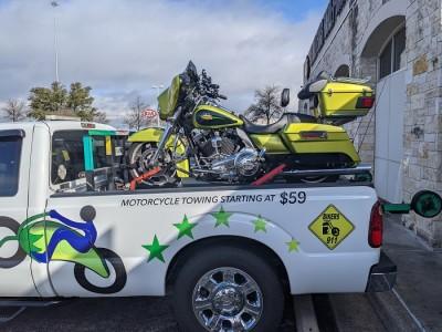 Pepper Motorcycle Towing