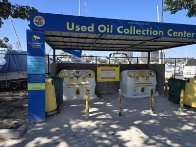 Used Oil Collection Center, Marina Del Rey, California