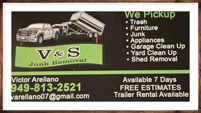 V&S Junk Removal LLC, Laguna Niguel, California
