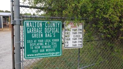 Bold Springs recycling center
