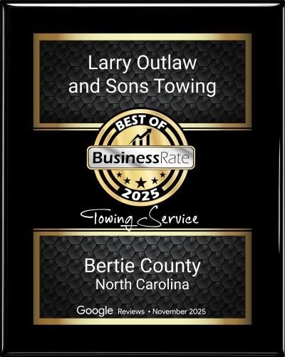 Larry Outlaw and Sons Towing, Colerain, North Carolina