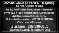 DeAvila Salvage / Davis Towing