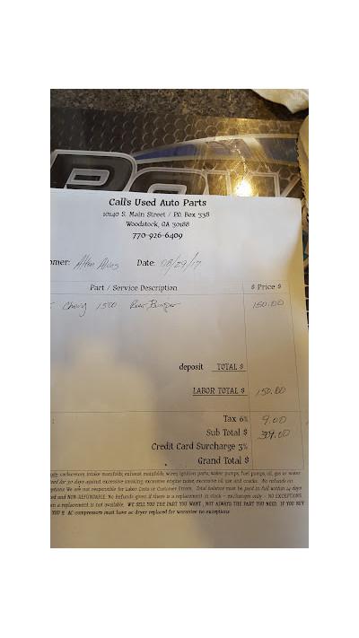 Calls Used Auto Parts09