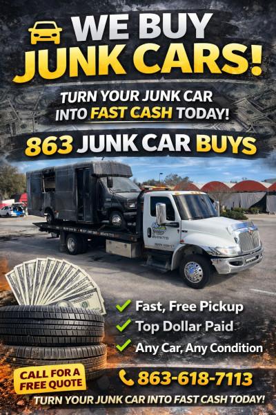 863 buy$ junkcar$, Lakeland, Florida
