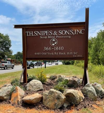 T H Snipes & Sons Inc, Rock Hill, South Carolina