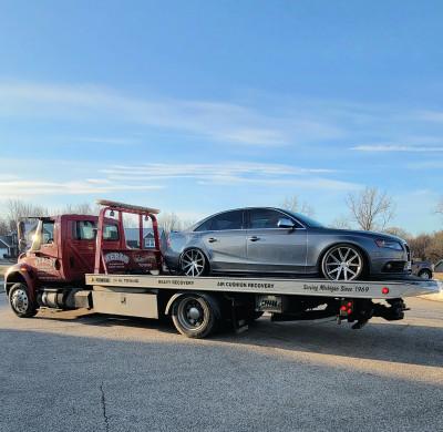 Merl's Towing Service, East Grand Rapids, Michigan