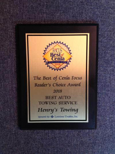 Henry's Towing, Alexandria, Louisiana