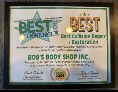 Bob's Body Shop, Carmichael, California