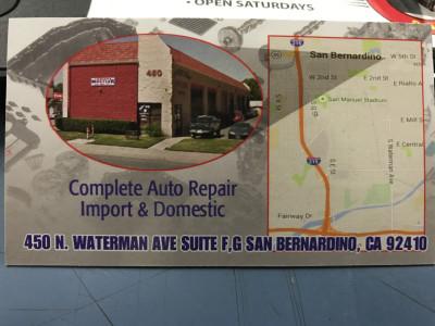 Almazan Auto Repair, San Bernardino, California