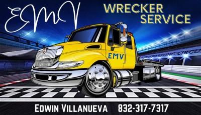EMV Wrecker Service, Houston, Texas