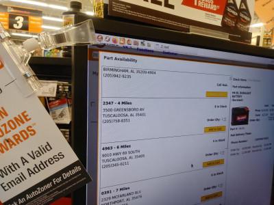 AutoZone Auto Parts, Tuscaloosa, Alabama