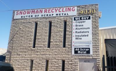 Snowman Recycling, Phoenix, Arizona