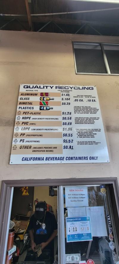 Quality Recycling, Poway, California