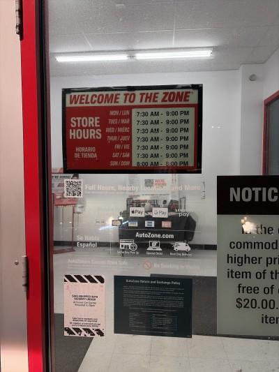AutoZone Auto Parts, Branford, Connecticut