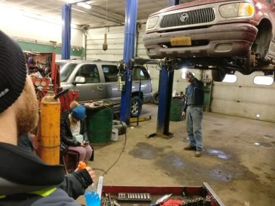 Mountainside Garage, Carrabassett Valley, Maine