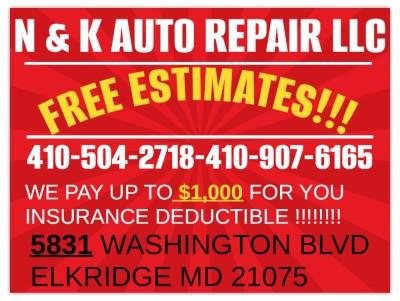 N & K Auto Repair LLC