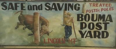 Bouma Post Yards, Lincoln, Montana