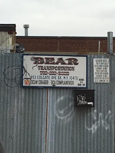 Bear Transportation, Bronx, New York