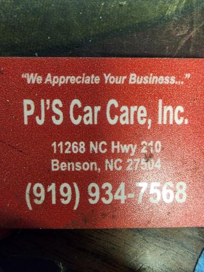 PJ's Car Care
