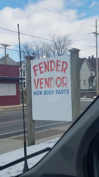 Fender Vendor, Canton, Ohio