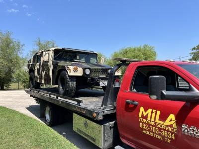 Mila towing service, Houston, Texas