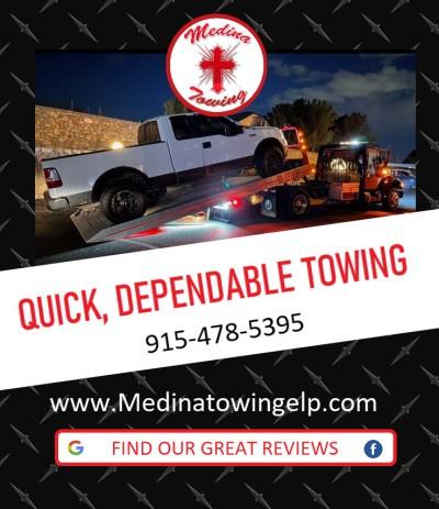 Medina Towing, El Paso, Texas