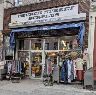 Church Street Surplus, New York, New York