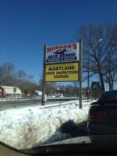 Morgan's Auto Repair, Elktonia, Maryland