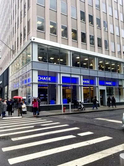 Chase Bank, New York, New York