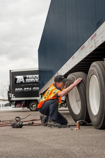 TA Truck Service, Willington, Connecticut