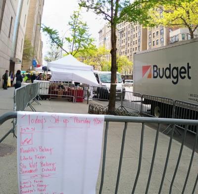 Columbia Greenmarket, New York, New York