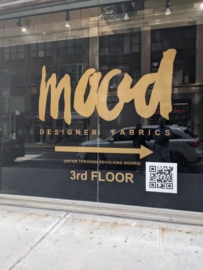 Mood Fabrics, New York, New York