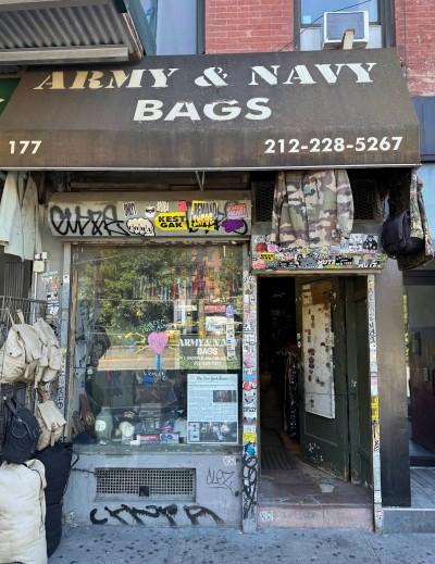 Army & Navy Bags, New York, New York