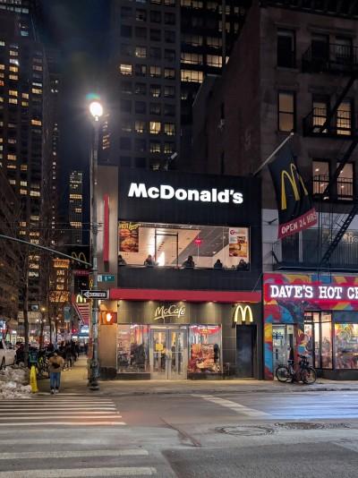McDonald's, New York, New York