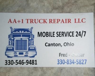 AA+1 truck repair LLC, Canton, Ohio