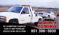 Manuel's Towing Perris Compramos Carros Yonke We buy Junk cars