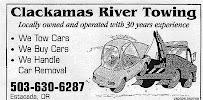 Clackamas River Towing and Auto Salvage011