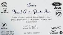 Lee's Used Auto Parts Inc019