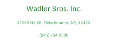 Wadler Bros. Inc03