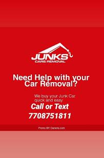 Junk cars removals 24/705