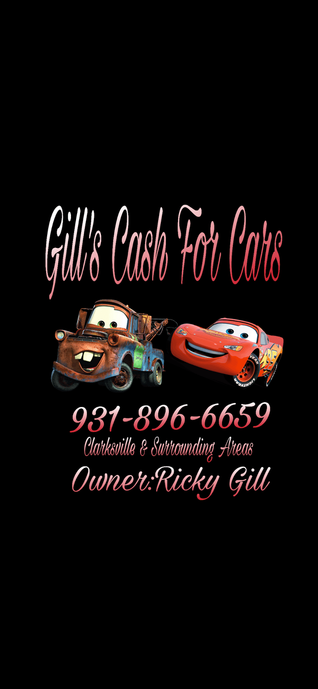 Gills cash for cars, Clarksville, Tennessee