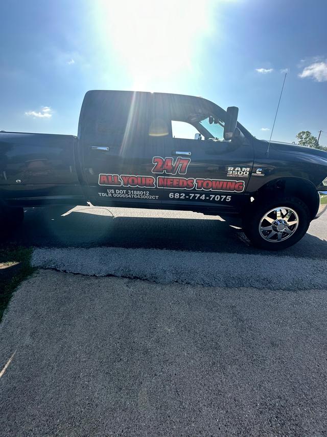 All Your Needs Towing, Fort Worth, Texas