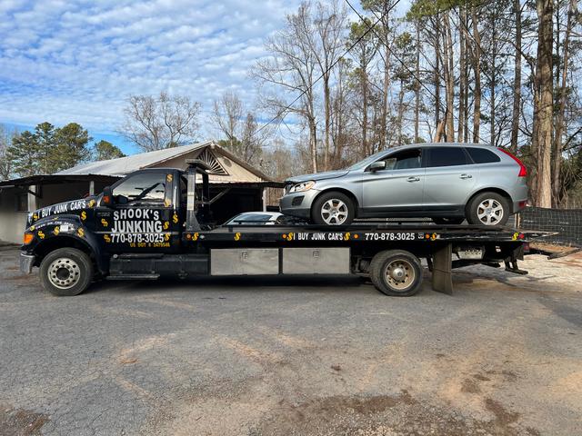 Shook Junking. Junk car removal.