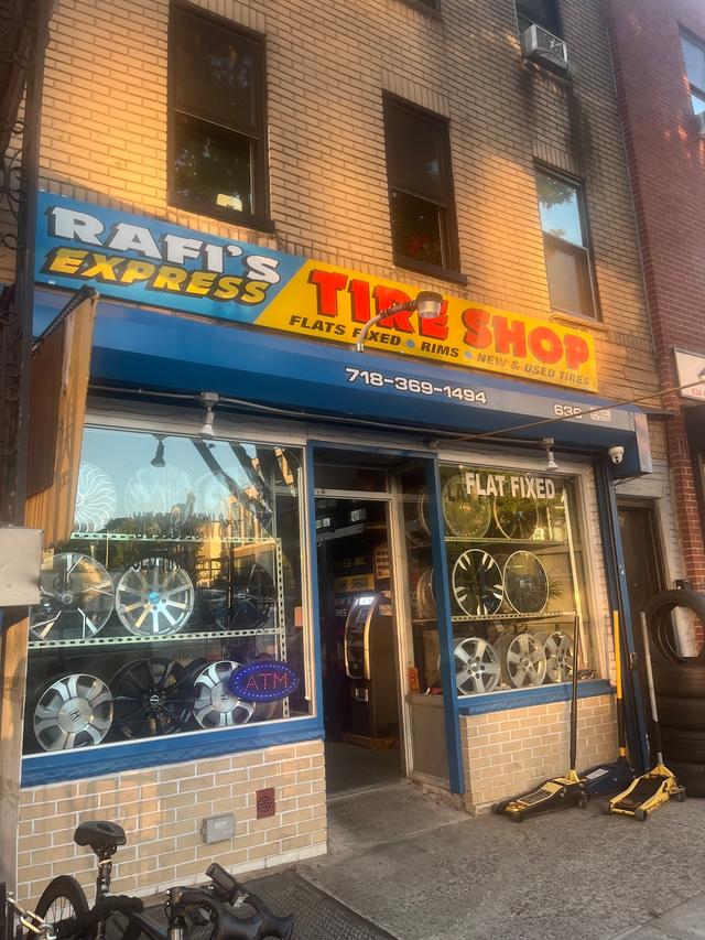 Rafi's Tire Repair Shop, Brooklyn, New York