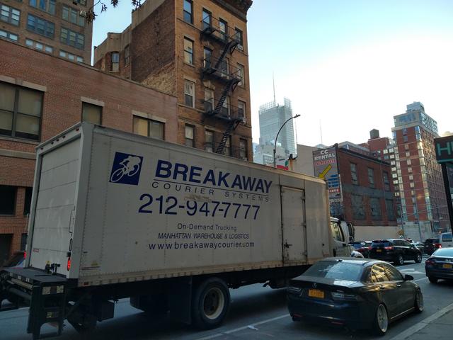 Breakaway Courier Systems, New York, New York