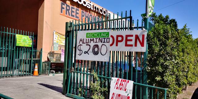 Vernon Recycling Center, East Los Angeles, California