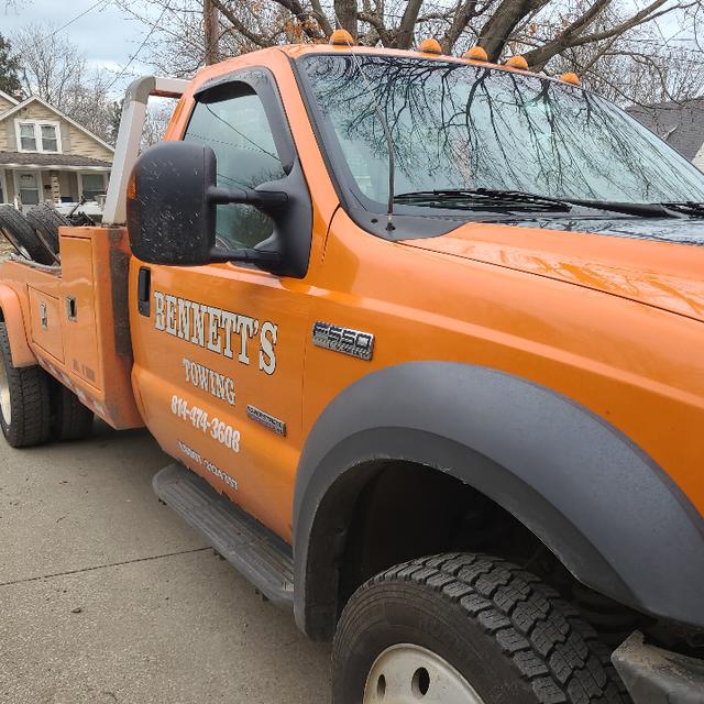 Bennett's Towing Service, Inc., Lake City, Pennsylvania
