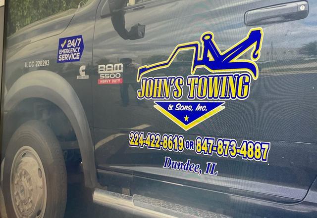 JOHN'S TOWING & SONS INC., West Dundee, Illinois