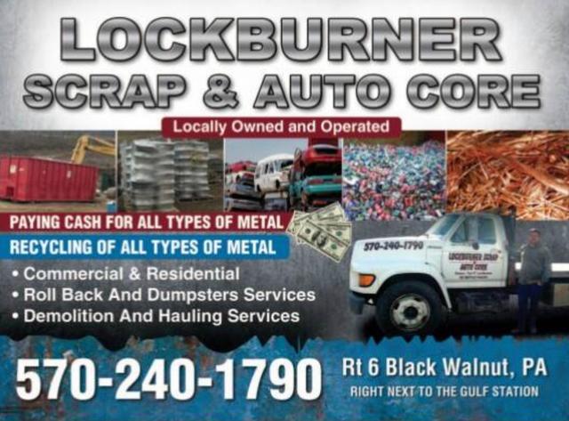 Lockburner Scrap and Auto Core, Laceyville, Pennsylvania